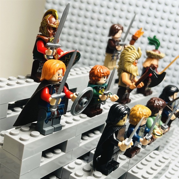 Lord of the Rings Custom Minifigures Lot of 10 - Picture 3 of 3
